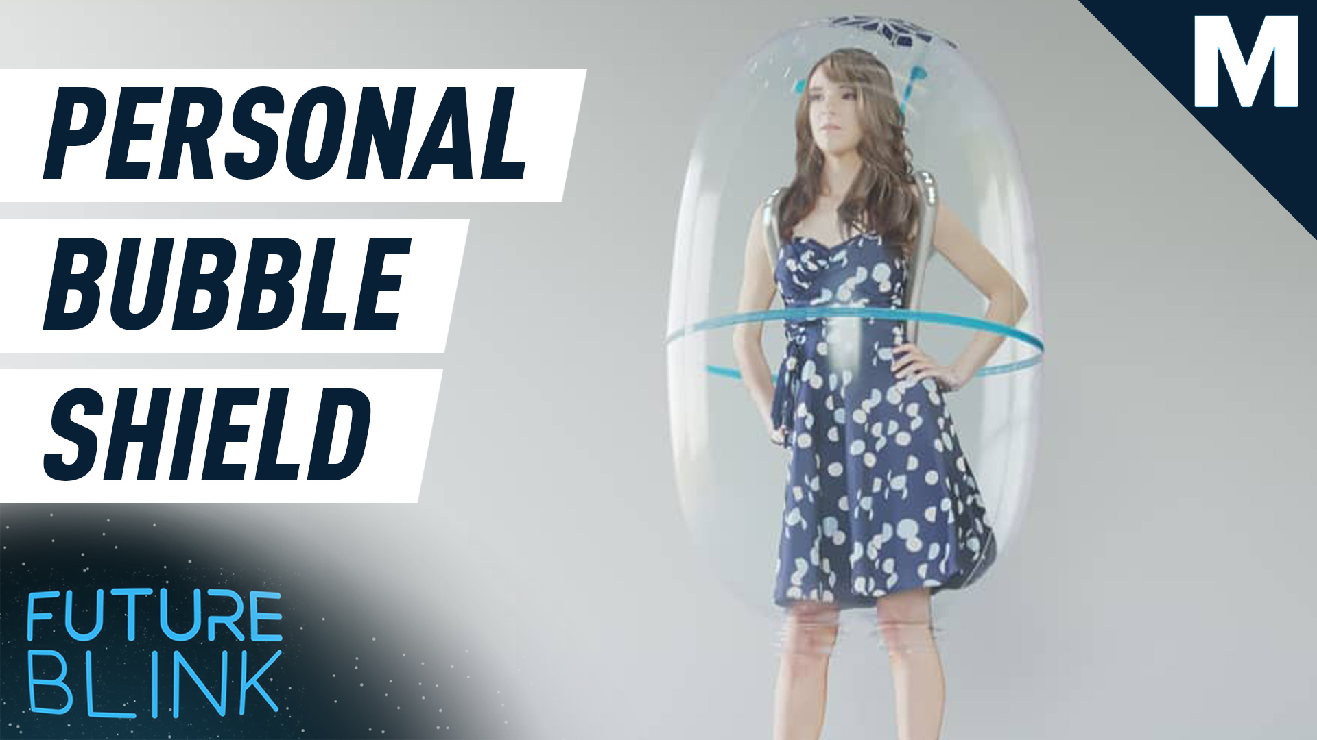Maintain your own personal space in this solar-powered bubble shield — Future Blink