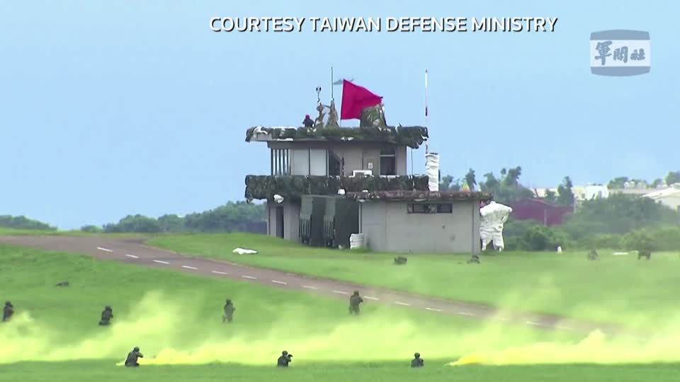Taiwan holds drills amid China tensions