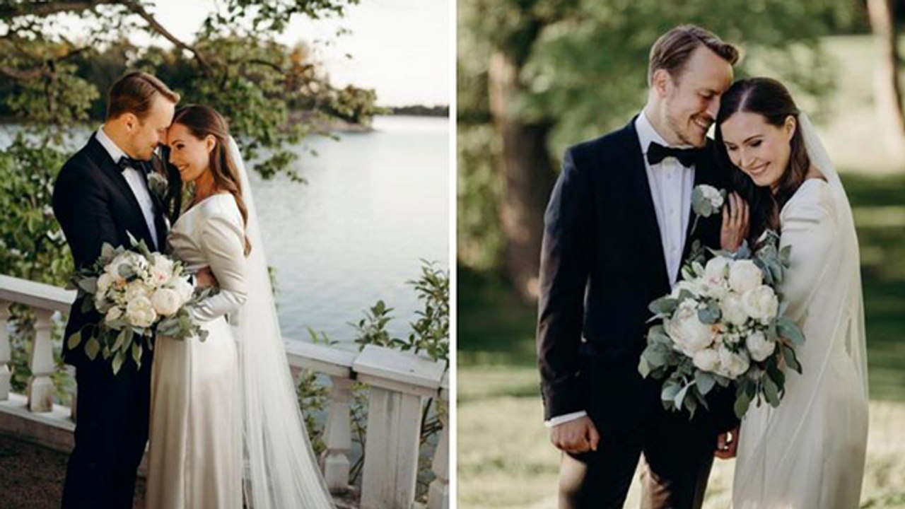 दुनिया की सबसे Young प्रधानमंत्री Sanna Marin ने की शादी, Wedding Dress